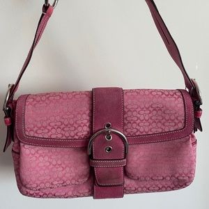 Coach pink purse